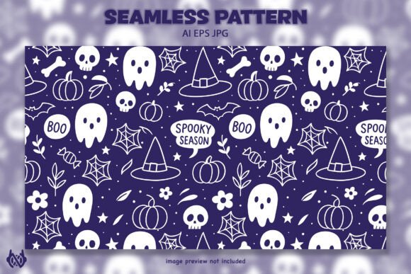 Download Simple Halloween - Pattern Background - Halloween Collection
