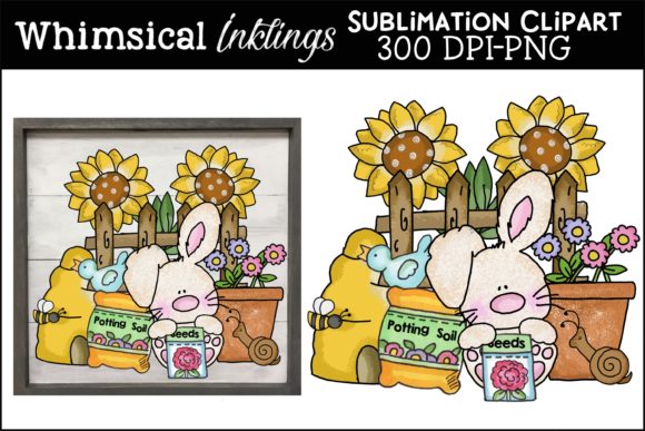 Download Flower Garden Bunny - Flower garden Collection