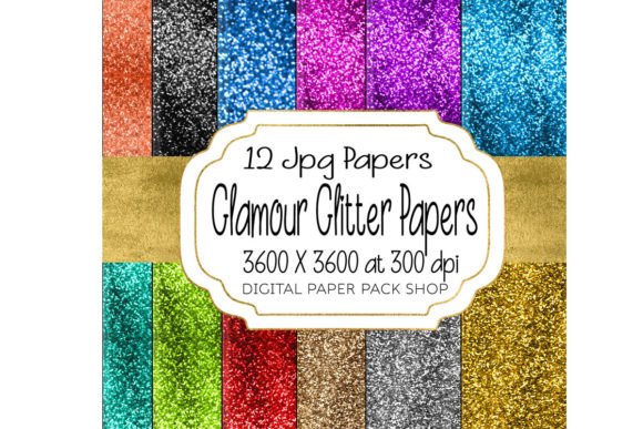Download Glamour Glitter Background Papers - Background paper Collection