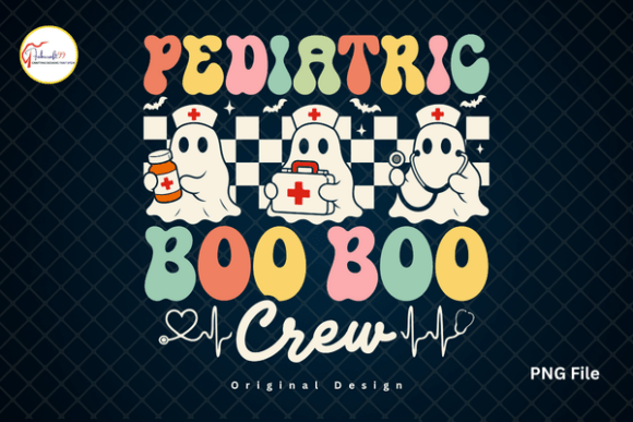 Download Halloween Nurse Pediatric Boo Crew PNG - Halloween Collection