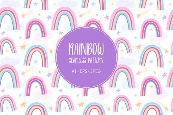 Download Rainbow Pattern - Rainbow pattern Collection