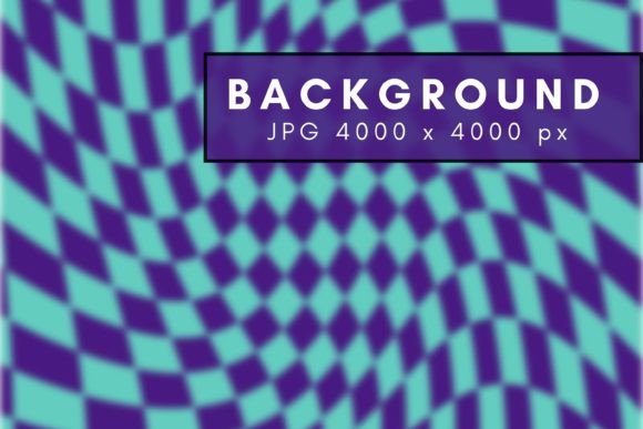 Download Blue Checkered Retro Groovy Background - Premium Resources