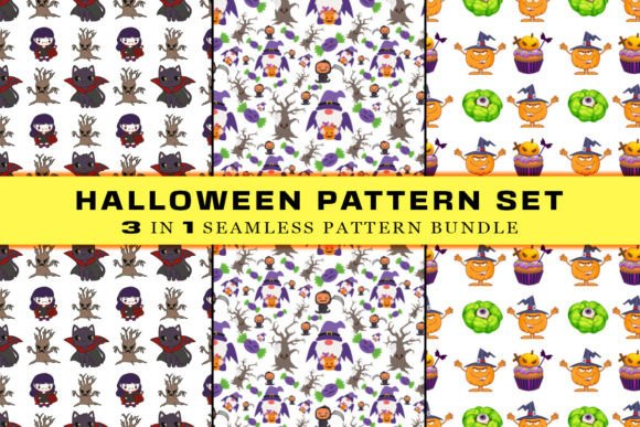 Download Happy Halloween Seamless Pattern - Halloween Collection