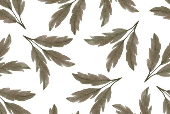 Download Brown Leaves Pattern for Fabric Design - Fabric design Collection