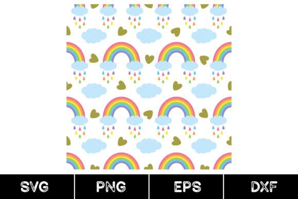 Download Seamless Rainbow Pattern - Rainbow pattern Collection