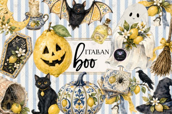 Download Italian Halloween Lemon Clipart - Halloween Collection